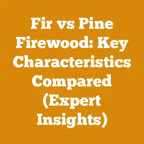 Fir vs Pine Firewood: Key Characteristics Compared (Expert Insights)