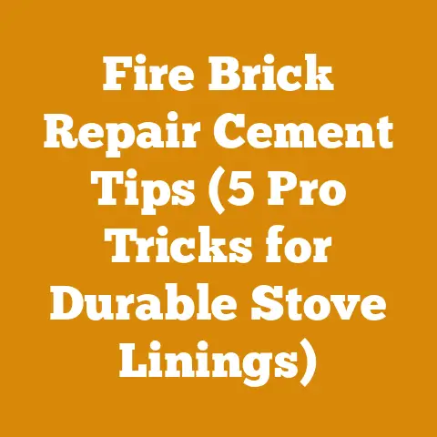 Fire Brick Repair Cement Tips (5 Pro Tricks for Durable Stove Linings)