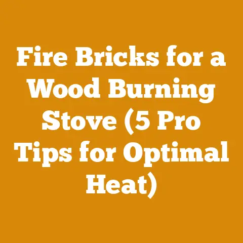 Fire Bricks for a Wood Burning Stove (5 Pro Tips for Optimal Heat)