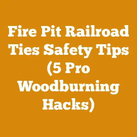 Fire Pit Railroad Ties Safety Tips (5 Pro Woodburning Hacks)
