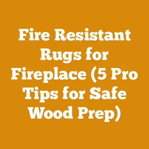 Fire Resistant Rugs for Fireplace (5 Pro Tips for Safe Wood Prep)