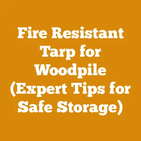 Fire Resistant Tarp for Woodpile (Expert Tips for Safe Storage)