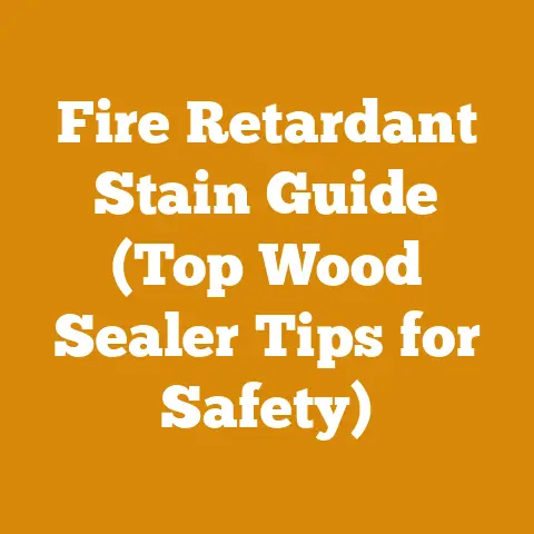 Fire Retardant Stain Guide (Top Wood Sealer Tips for Safety)