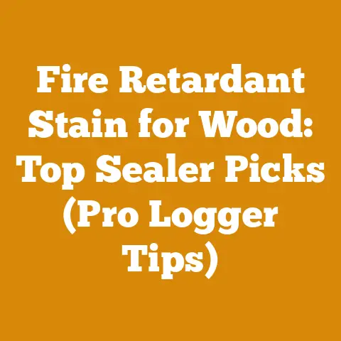Fire Retardant Stain for Wood: Top Sealer Picks (Pro Logger Tips)