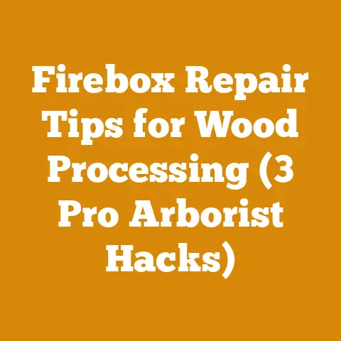 Firebox Repair Tips for Wood Processing (3 Pro Arborist Hacks)