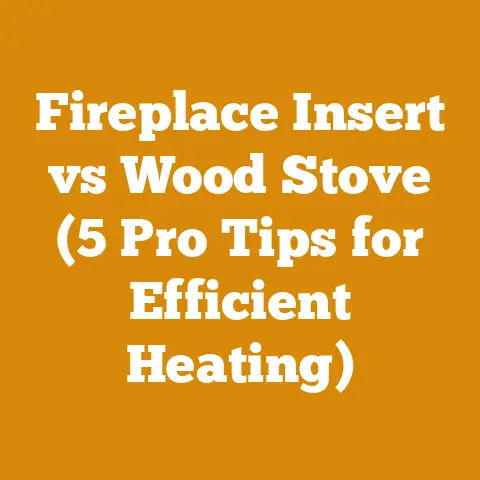 Fireplace Insert vs Wood Stove (5 Pro Tips for Efficient Heating)