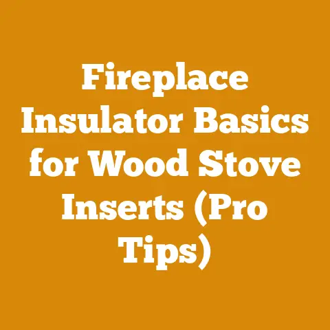Fireplace Insulator Basics for Wood Stove Inserts (Pro Tips)