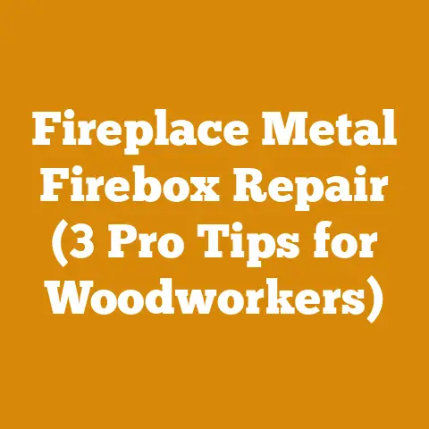 Fireplace Metal Firebox Repair (3 Pro Tips for Woodworkers)