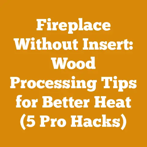 Fireplace Without Insert: Wood Processing Tips for Better Heat (5 Pro Hacks)