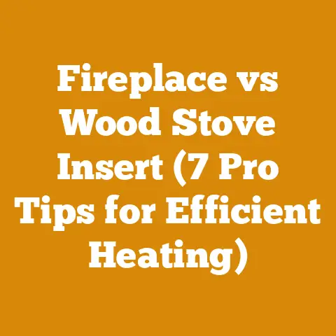 Fireplace vs Wood Stove Insert (7 Pro Tips for Efficient Heating)