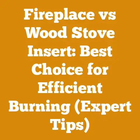 Fireplace vs Wood Stove Insert: Best Choice for Efficient Burning (Expert Tips)