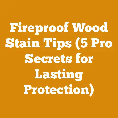 Fireproof Wood Stain Tips (5 Pro Secrets for Lasting Protection)