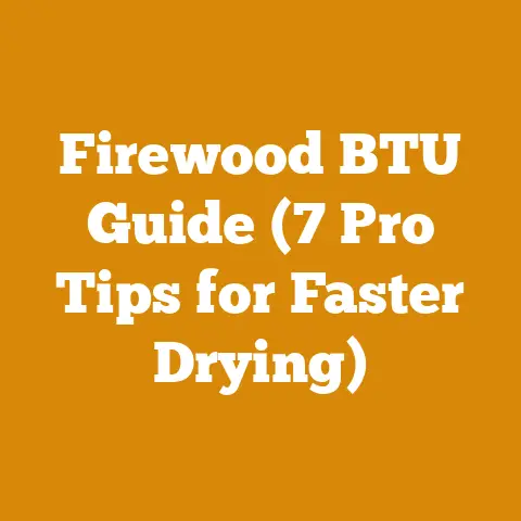 Firewood BTU Guide (7 Pro Tips for Faster Drying)