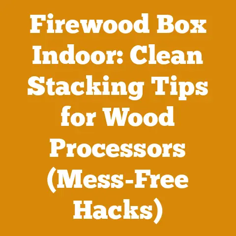 Firewood Box Indoor: Clean Stacking Tips for Wood Processors (Mess-Free Hacks)