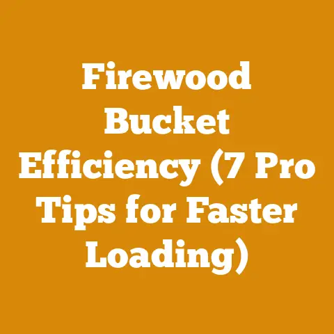 Firewood Bucket Efficiency (7 Pro Tips for Faster Loading)