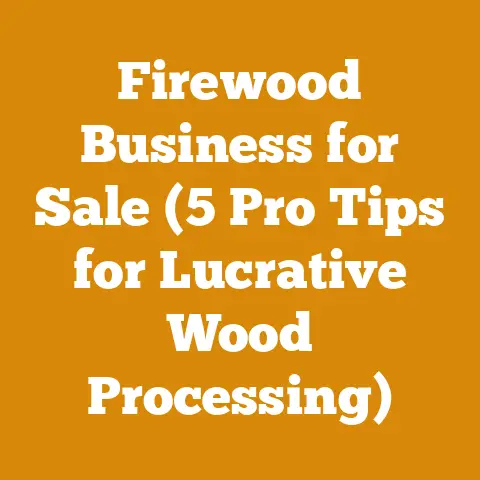 Firewood Business for Sale (5 Pro Tips for Lucrative Wood Processing)