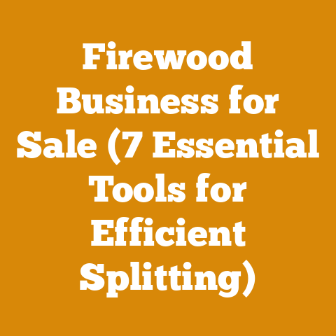 Firewood Business for Sale (7 Essential Tools for Efficient Splitting)