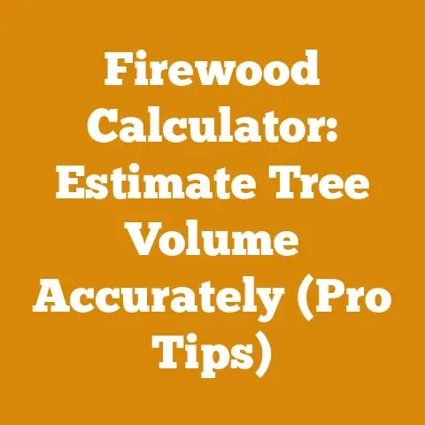 Firewood Calculator: Estimate Tree Volume Accurately (Pro Tips)