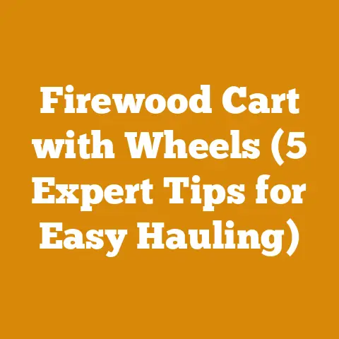 Firewood Cart with Wheels (5 Expert Tips for Easy Hauling)