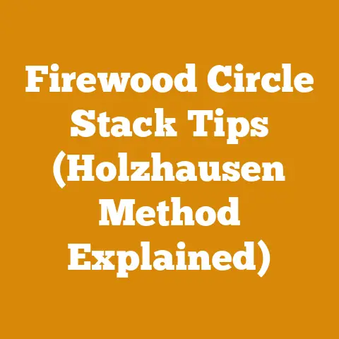 Firewood Circle Stack Tips (Holzhausen Method Explained)