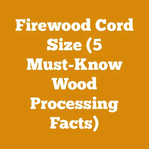 Firewood Cord Size (5 Must-Know Wood Processing Facts)