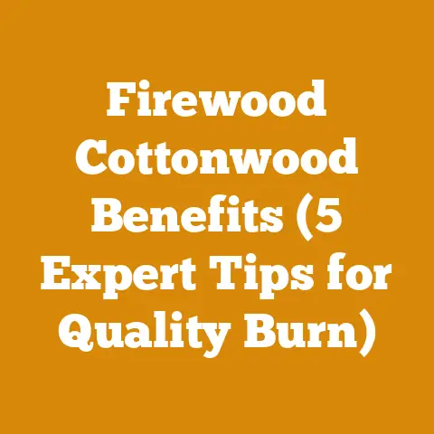 Firewood Cottonwood Benefits (5 Expert Tips for Quality Burn)