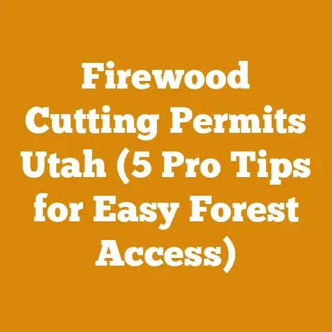 Firewood Cutting Permits Utah (5 Pro Tips for Easy Forest Access)