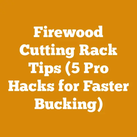 Firewood Cutting Rack Tips (5 Pro Hacks for Faster Bucking)