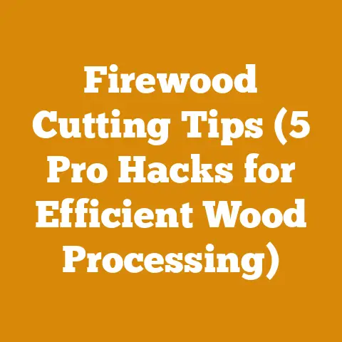 Firewood Cutting Tips (5 Pro Hacks for Efficient Wood Processing)