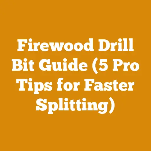 Firewood Drill Bit Guide (5 Pro Tips for Faster Splitting)