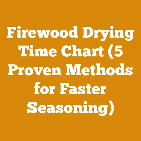 Firewood Drying Time Chart (5 Proven Methods for Faster Seasoning)