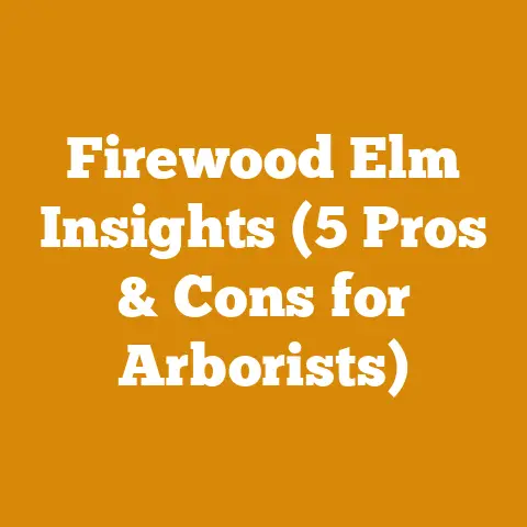 Firewood Elm Insights (5 Pros & Cons for Arborists)