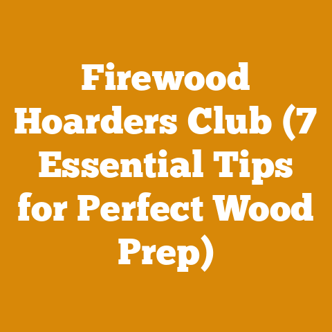 Firewood Hoarders Club (7 Essential Tips for Perfect Wood Prep)
