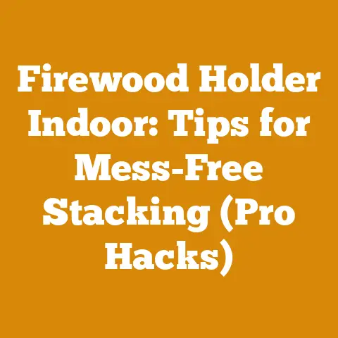 Firewood Holder Indoor: Tips for Mess-Free Stacking (Pro Hacks)