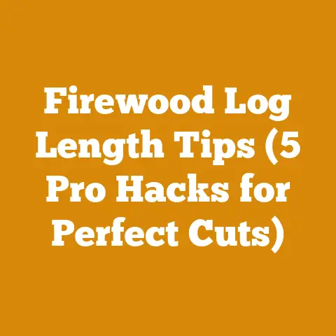 Firewood Log Length Tips (5 Pro Hacks for Perfect Cuts)