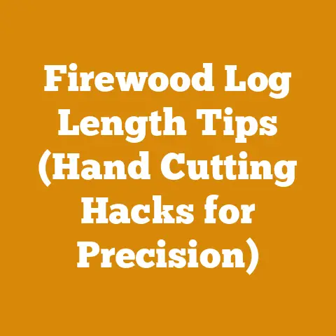 Firewood Log Length Tips (Hand Cutting Hacks for Precision)