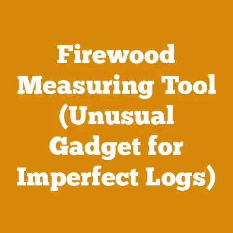 Firewood Measuring Tool (Unusual Gadget for Imperfect Logs)