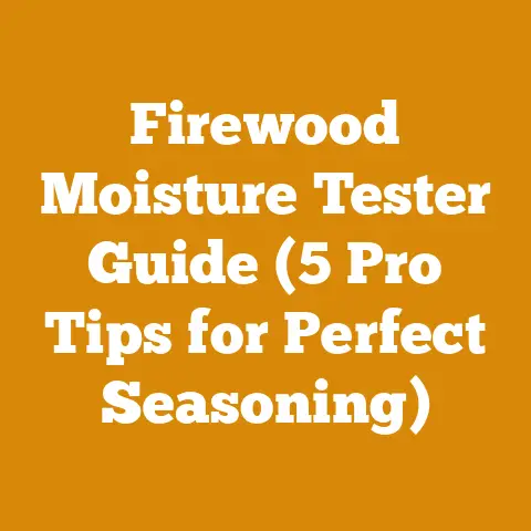 Firewood Moisture Tester Guide (5 Pro Tips for Perfect Seasoning)
