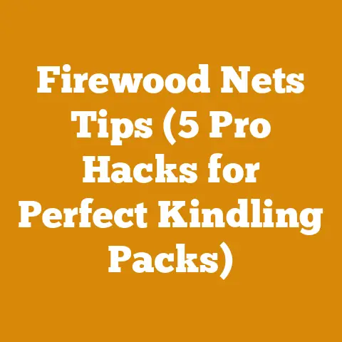 Firewood Nets Tips (5 Pro Hacks for Perfect Kindling Packs)