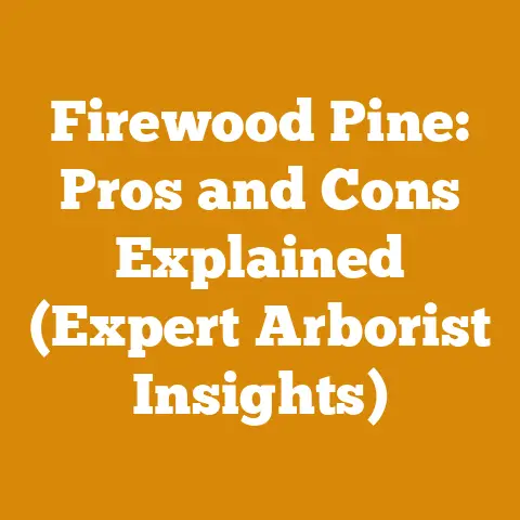 Firewood Pine: Pros and Cons Explained (Expert Arborist Insights)