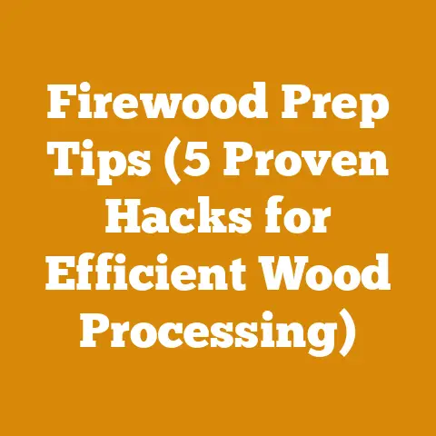 Firewood Prep Tips (5 Proven Hacks for Efficient Wood Processing)
