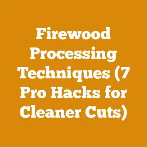 Firewood Processing Techniques (7 Pro Hacks for Cleaner Cuts)