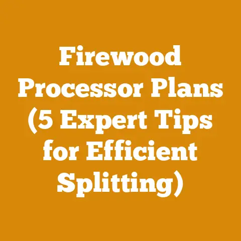 Firewood Processor Plans (5 Expert Tips for Efficient Splitting)