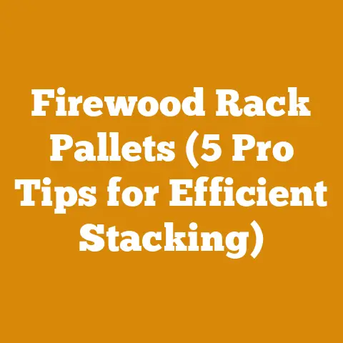 Firewood Rack Pallets (5 Pro Tips for Efficient Stacking)
