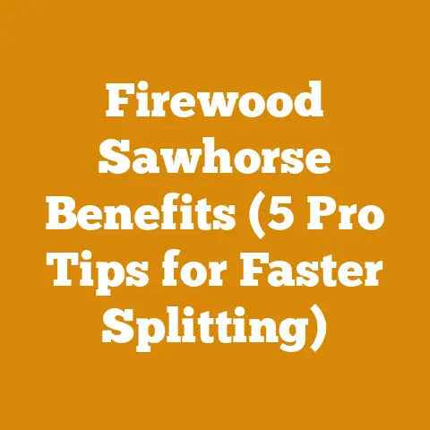 Firewood Sawhorse Benefits (5 Pro Tips for Faster Splitting)
