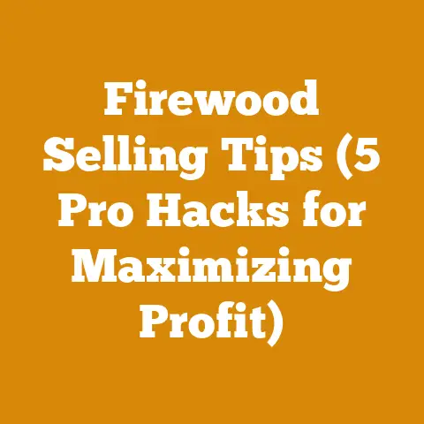 Firewood Selling Tips (5 Pro Hacks for Maximizing Profit)