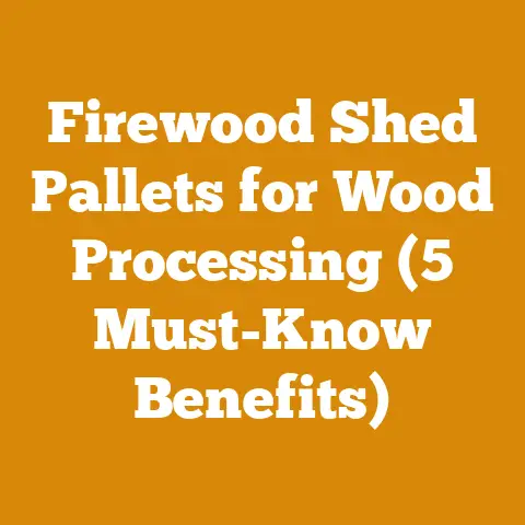 Firewood Shed Pallets for Wood Processing (5 Must-Know Benefits)