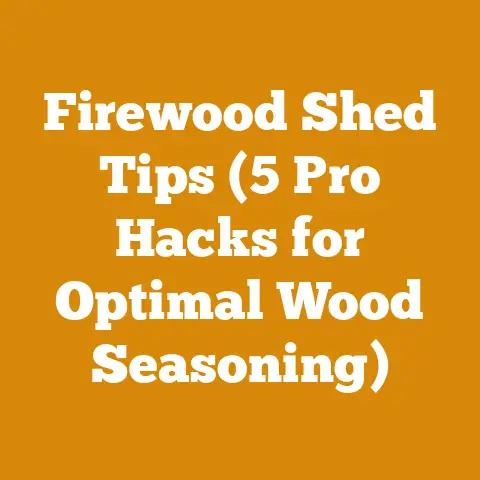 Firewood Shed Tips (5 Pro Hacks for Optimal Wood Seasoning)