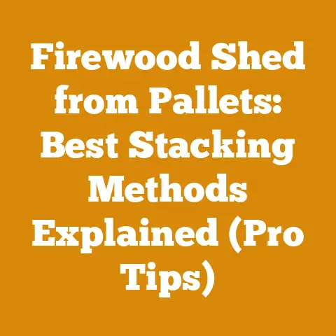 Firewood Shed from Pallets: Best Stacking Methods Explained (Pro Tips)