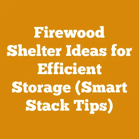 Firewood Shelter Ideas for Efficient Storage (Smart Stack Tips)